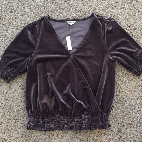 Madewell Tops - Madewell velvet top